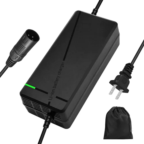 Miniatura 15 de Cargador súper rápido de 54.6V 3A / 5A para batería de litio de 48V, 7 tipos de enchufes para elegir, no necesita adaptador, más seguro. Compatible
