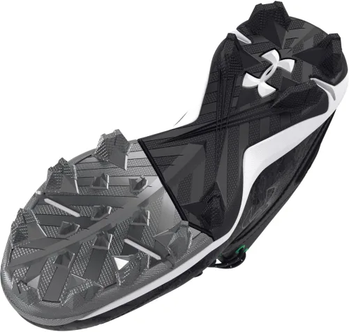 Miniatura 3 de Under Armour Harper 8 Mid TPU Jr - Tenis de béisbol unisex para niños