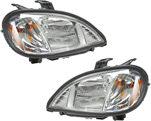 Miniatura 2 de Juego de faros delanteros izquierdo y derecho par de repuesto para Freightliner Columbia 2004-2013