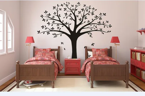 Miniatura 2 de Tamaño grande árbol de familia Marcos de Fotos pegatina de pared vinilo calcomanía decorativo para pared para la decoración del hogar