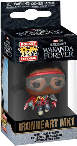 Miniatura 2 de Funko Pop! Llavero: Marvel: Black Panther: Wakanda Forever - Ironheart MK1