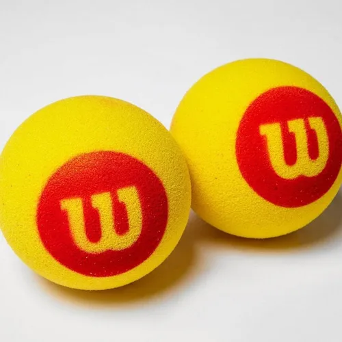 Miniatura 3 de Wilson Starter - Pelotas de tenis de espuma, amarillo/rojo