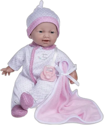 Miniatura 17 de Muñeco JC Toys, La Baby, 11 pulgadas, cuerpo blanco lavable, muñeca para niños de 18 meses en adelante, Asiatico Rosa Asiático