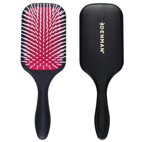Miniatura 12 de Denman Cepillo de Paleta para Desenredar y Peinar – Desenredador y Estilizador para Cabello Húmedo o Seco para Cabello Rizado, Crespo, Liso, Grueso