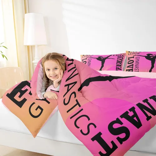Miniatura 21 de Feelyou Juego de edredón de baloncesto para niñas y niños, juego de ropa de cama con juegos de pelota, decoración de habitación, regalo para amantes