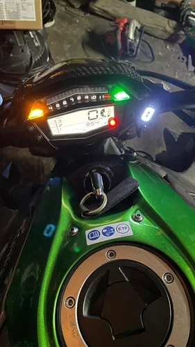 Miniatura 4 de Indicador digital de engranajes LED de 1-6 velocidades, medidor de pantalla impermeable para ER6N Z1000 SX Ninja 400 650 Z800 Z750 Versys 650 Z650