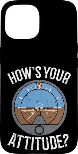 Miniatura 6 de Hows Your Attitude Funny Altitude Aviation Humor Pilot Gift Case for iPhone 17
