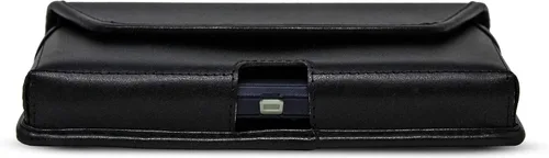 Miniatura 3 de Turtleback Funda hecha para Note 20 Ultra compatible con OB Defender o fundas voluminosas, clip de cinturón de metal ejecutivo, bolsa de cuero