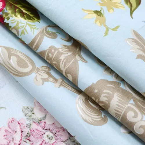 Miniatura 6 de FADFAY Fundas de almohada de 20 x 30 pulgadas, fundas de almohada de lujo con diseño floral de peonía, 100% algodón egipcio, 2 piezas