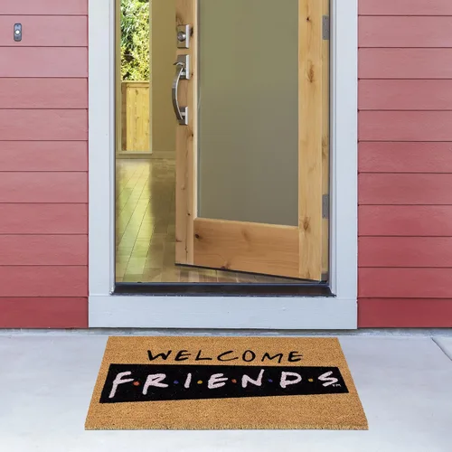 Miniatura 9 de Gertmenian Friends Coir Doormat - Alfombra de bienvenida de 2x3 (paquete de 2), ideal para áreas de alto tráfico en la puerta principal, garaje