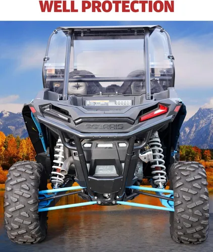 Miniatura 8 de A & UTV PRO Parachoques trasero para Polaris RZR XP 1000/XP 4 1000/XP Turbo/XP 4 Turbo 2019-2023, parachoques trasero del desierto, tubo de acero