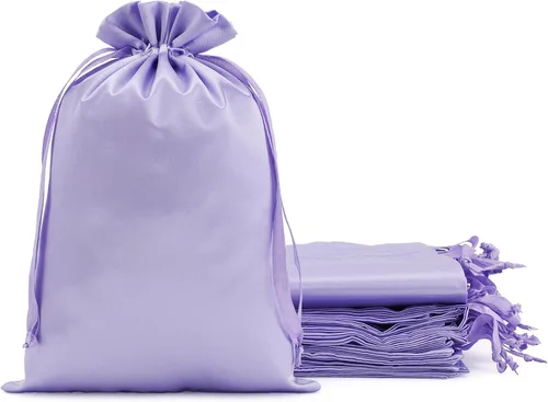 Miniatura 16 de Bolsas de regalo pequeñas de satén negro, 30 unidades de 3 x 4 con cordón, para aula de niños, boda, cumpleaños, graduación, recuerdos de fiesta