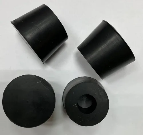 Miniatura 8 de dexierp Fuerza de protección para 3/8" 0.354 in (paquete de 12) tubo redondo OD extremo silla pata pata pata muebles pies tapa de goma cubierta