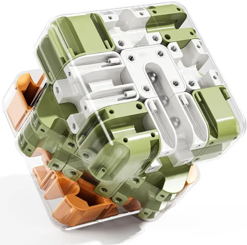 Miniatura 9 de Rompecabezas de cubo 3D para niños de 5-8, 8-12, juego de combinación de colores, juguetes sensoriales educativos, regalo de cumpleaños para niños