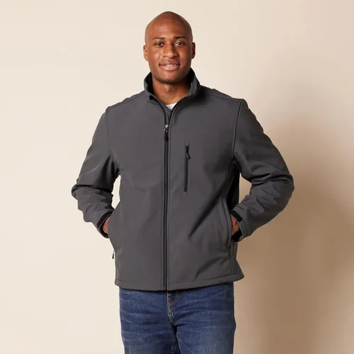 Miniatura 6 de Tienda Essentials Chaqueta Softshell resistente al agua para hombre grande y alto