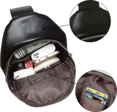 Miniatura 3 de INICAT Riñoneras cruzadas para mujer, bolso de viaje para mujer