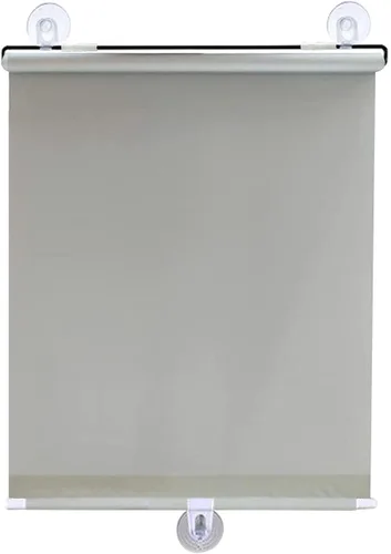 Persianas enrollables opacas sin taladrar, cortinas de balcón con ventosas, persianas temporales, 30/45/50/65/28.3 in de ancho, retráctiles, para