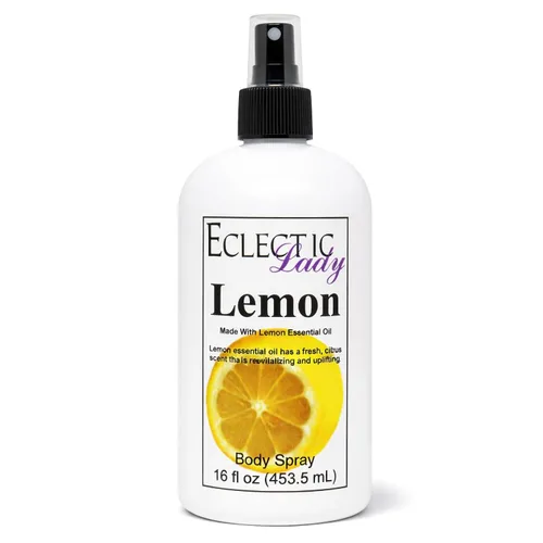Miniatura 10 de Eclectic Lady Spray corporal de limón, doble fuerza, 2 onzas, espray corporal para mujeres con fragancia limpia, ligera y suave, colonia con aroma