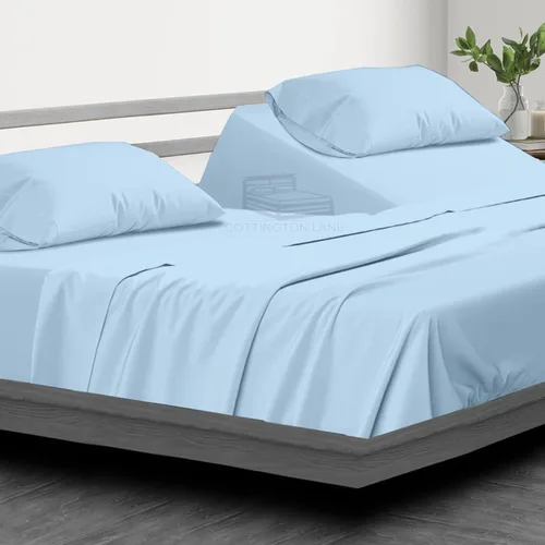 Miniatura 39 de Sábanas extra largas de tamaño individual XL para dormitorio, sábanas de microfibra súper suave, ropa de cama de lujo de hotel, sábanas de Blanco
