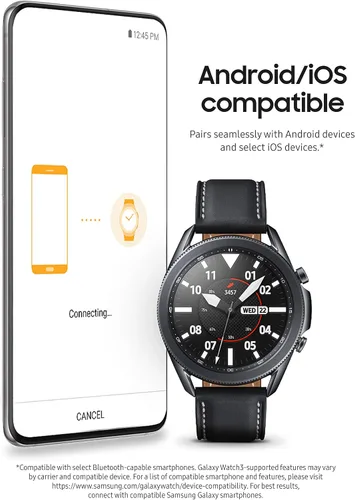 Miniatura 8 de Reloj inteligente Samsung Galaxy Watch 3 (1.772in, GPS, Bluetooth) con monitoreo de salud avanzado, seguimiento de fitness y batería de larga