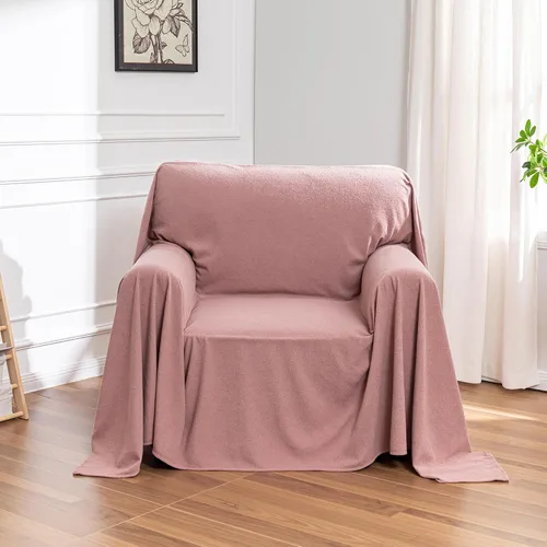 Miniatura 16 de MEETSKY Funda para silla reclinable, a prueba de arañazos, para gatos, fundas de sofá de gran tamaño, lavable para sofá individual, funda suave
