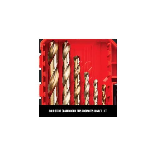 Miniatura 3 de CRAFTSMAN Juego de brocas de óxido de oro de 14 piezas para madera, plástico o metal (CMAM2214)