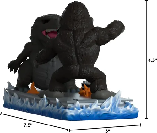 Miniatura 9 de Figuras You Tooz Godzilla Vs Kong, 2 piezas, figura de vinilo de 4.3 pulgadas, figura coleccionable de Godzilla y figura de Kong por Youtooz