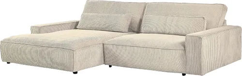 Miniatura 9 de Container Furniture Direct Luxe - Sofá modular de dos piezas de gran tamaño para sala de estar, sofá en forma de L con diván, tapizado con tela