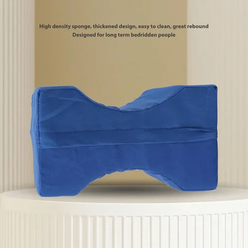 Miniatura 5 de Almohada de rodilla para dormir de lado, almohada de espuma viscoelástica para piernas entre las piernas, almohada para dolor de cadera y espalda