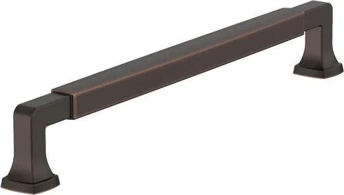 Miniatura 14 de Amerock BP54060CZ Tirador de electrodoméstico de bronce champán Mango de gabinete de centro a centro de 12 pulgadas (12.008 in) Estatura