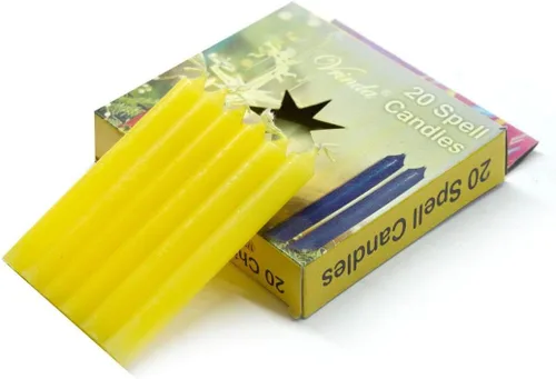 Miniatura 13 de Vrinda® Mini Chime Ritual Spell - Velas cónicas sin perfume de 4 pulgadas (surtido (paquete de 40)