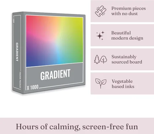 Miniatura 3 de Puzle Gradient de 1000 partes para adultos