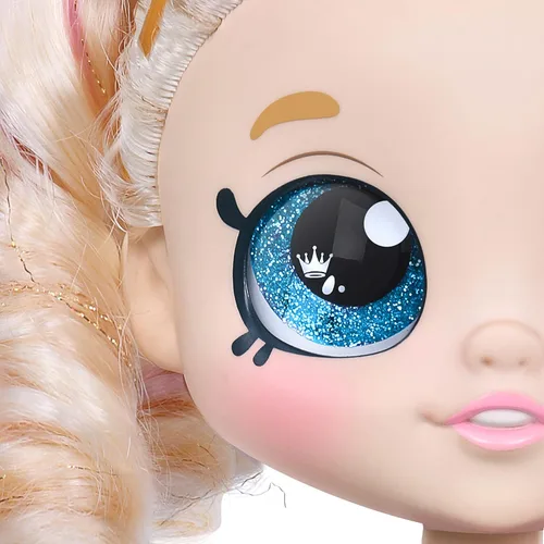 Miniatura 4 de Kindi Kids Scented Sisters - Muñeca de juego preescolar de 10 pulgadas - Tiara Sparkles