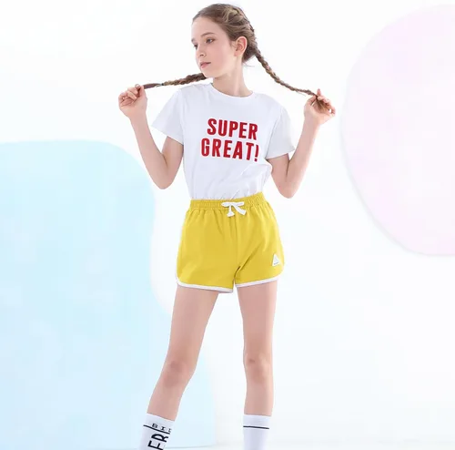 Miniatura 22 de Rolanko Pantalones cortos activos de delfín para niñas, paquete de 3 unidades, ciclismo, correr, verano, playa, atletismo, deportes, 4-14 años