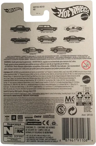 Miniatura 2 de Hot Wheels Ford Mustang Mach 1 '70, [Naranja] Flying Customs