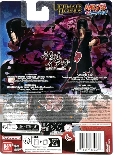 Miniatura 8 de Ultimate Legends - Figura de acción Naruto Itachi Uchiha (adulto) de 5 pulgadas