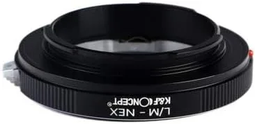 Miniatura 2 de K&F Concept Anillo adaptador de lente para Zeiss Voigtlander Leica M ZM VM LM a Sony E Mount a6000 a6300 a6500 a5000 a5100 a3500 a3000 Alpha A7 A7R