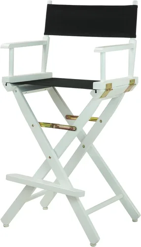 Miniatura 30 de Casual Home - Silla de director de 24 in, marco de roble miel, con lona color verde cazador, altura de mostrador Marco de roble miel - Madera maciza