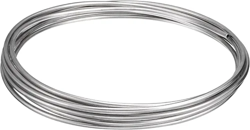 Bobina de tubos de acero inoxidable Vigorous, 3/8" x 7.6 m, Grado 304
