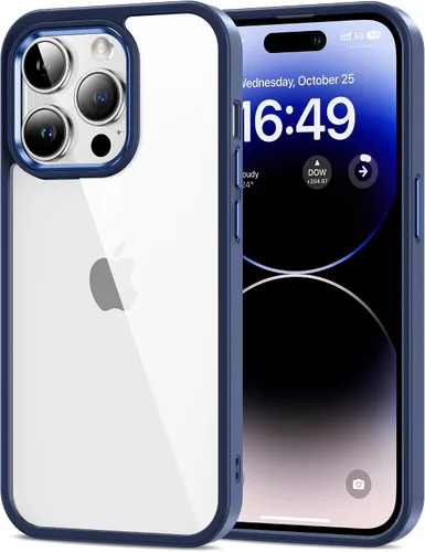 Miniatura 58 de HOOMIL Funda para iPhone 7 Plus/iPhone 8 Plus de 5.5 pulgadas, no amarillea, protección contra caídas, cubierta trasera dura transparente
