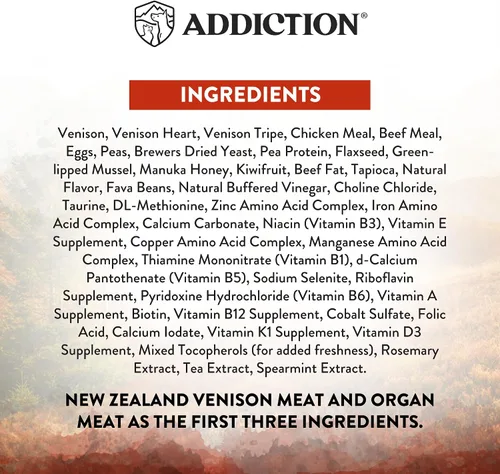 Miniatura 4 de Addiction Wild Islands Forest Meat - Alimento seco para gatos, receta de venado premium con fórmula alta en proteínas y sin granos para la nutrición
