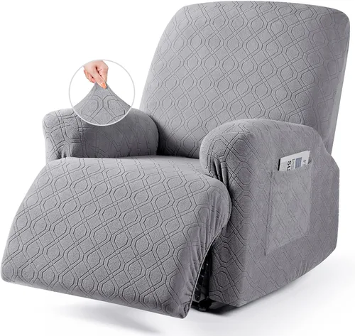 Miniatura 11 de VANSOFY Funda para silla reclinable, 3 piezas elásticas para silla reclinable, funda suave para silla reclinable, protector de muebles para perros