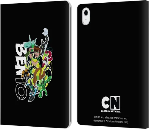 Head Case Designs Officially Licensed Ben 10: Omniverse Character Art Graphics Leather Wallet Case Compatible with Apple iPad Air 11