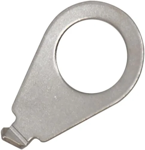 Miniatura 3 de Paquete de 4 perillas de guitarra de 3/8 pulgadas, indicadores de control de guitarra plateadas, puntas de posición de 0.382 in de diámetro, Plateado