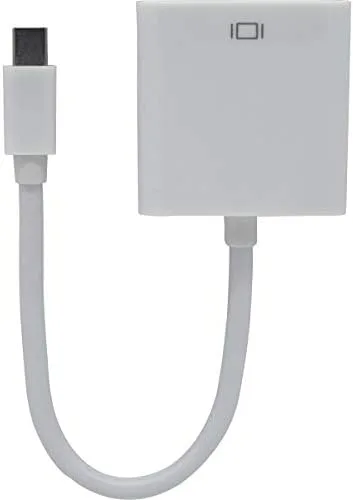 Miniatura 6 de ATIVA Mini Puerto de Pantalla Macho a VGA Hembra Pigtail, Blanco, 27522