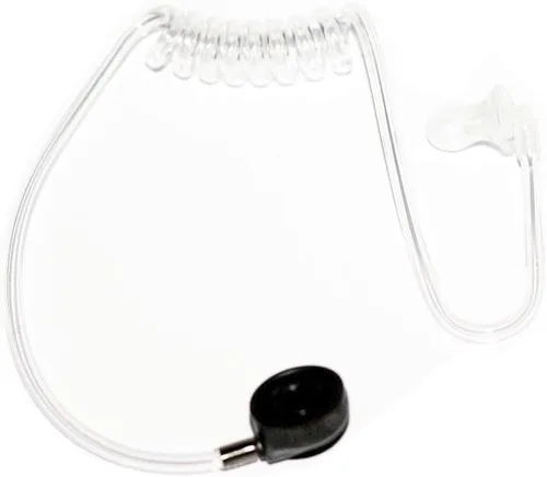 Miniatura 7 de Caroo Auricular de micrófono PTT para Motorola walkie talkie 2 vías Radio 2pin Cp200 Rdm2070d Cp185 con boquilla avanzada tubo acústico encubierto