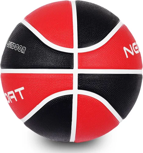 Miniatura 8 de Pelota de baloncesto para niños y jóvenes tamaño 4/5 25.5/27.5", Pelota de baloncesto de goma gruesa y duradera de alto rebote NEOGOAT tamaño 4/5