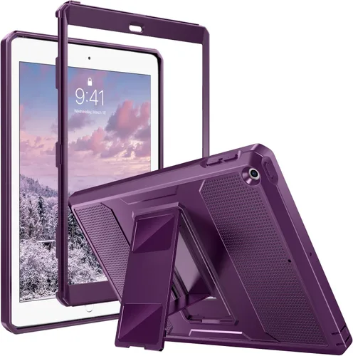 Miniatura 15 de MoKo Funda Compatible con iPad 9.7 de 2018/2017 6ª/5ª Generación - [Resistente] Funda Híbrida Protectora de Cuerpo Completo a Prueba de Golpes