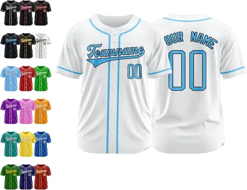 Miniatura 39 de Camiseta de béisbol personalizada, nombre de béisbol personalizado, logotipo de número, camiseta de béisbol personalizada para hombres, mujeres