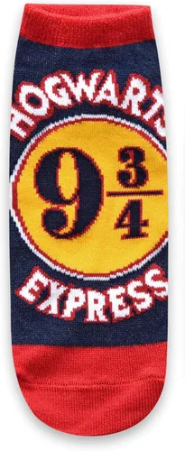 Miniatura 4 de Harry Potter Hogwarts Express Hedwig - Paquete de 5 calcetines tobilleros para mujer (talla 4-10), Multi